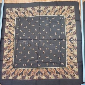 Cottagecore floral scarf